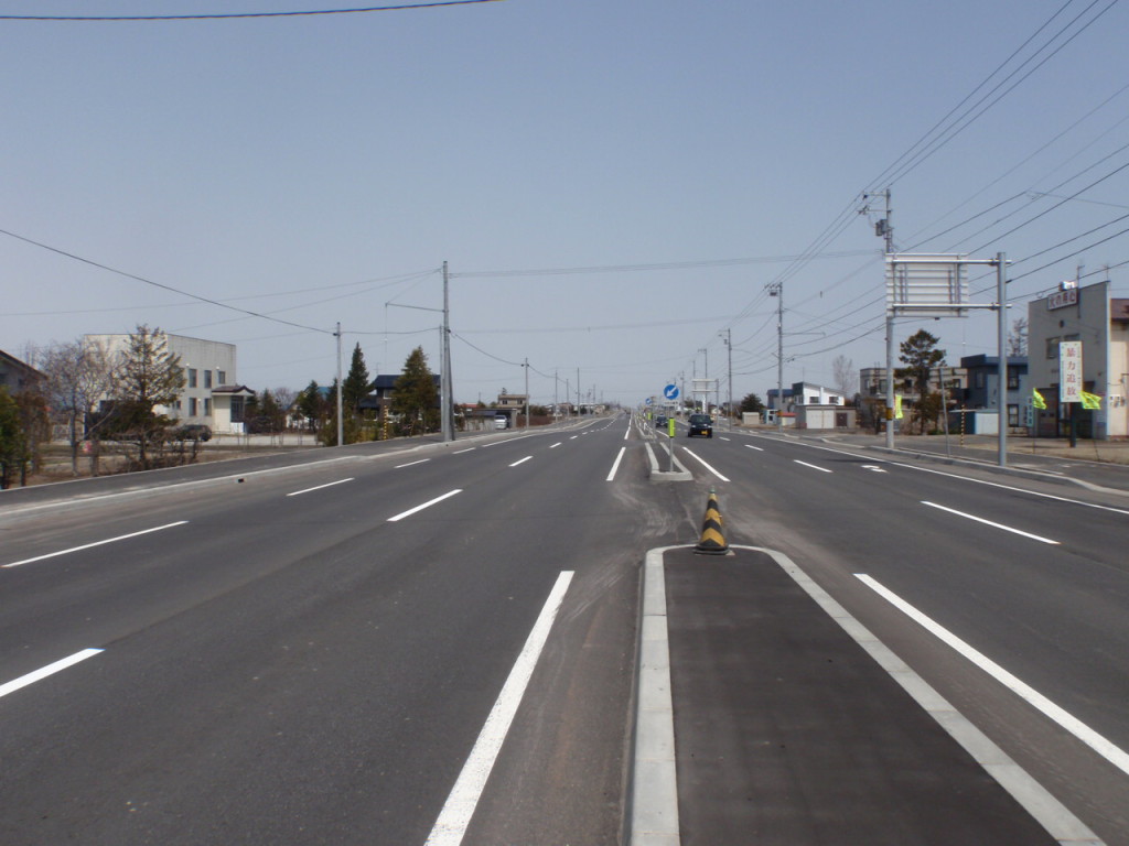 一般国道12号 美唄市 美唄改良工事