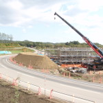 道央圏連絡道路　長沼町　幌内改良工事
