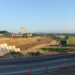 道央圏連絡道路　長沼町　幌内改良工事
