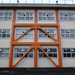 奈井江中学校（第1期）耐震補強工事