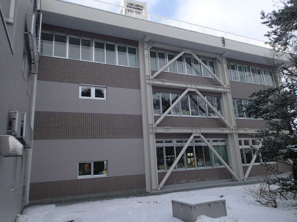 長沼町役場庁舎 耐震改修工事