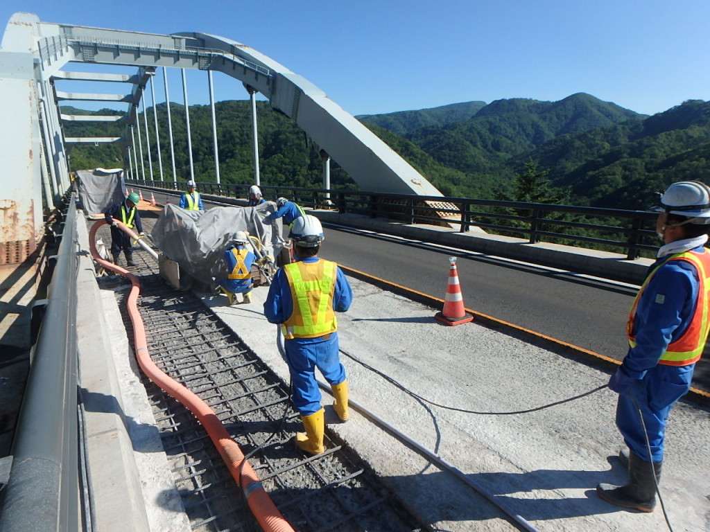 一般国道276号　千歳市　支笏大橋補修外一連工事