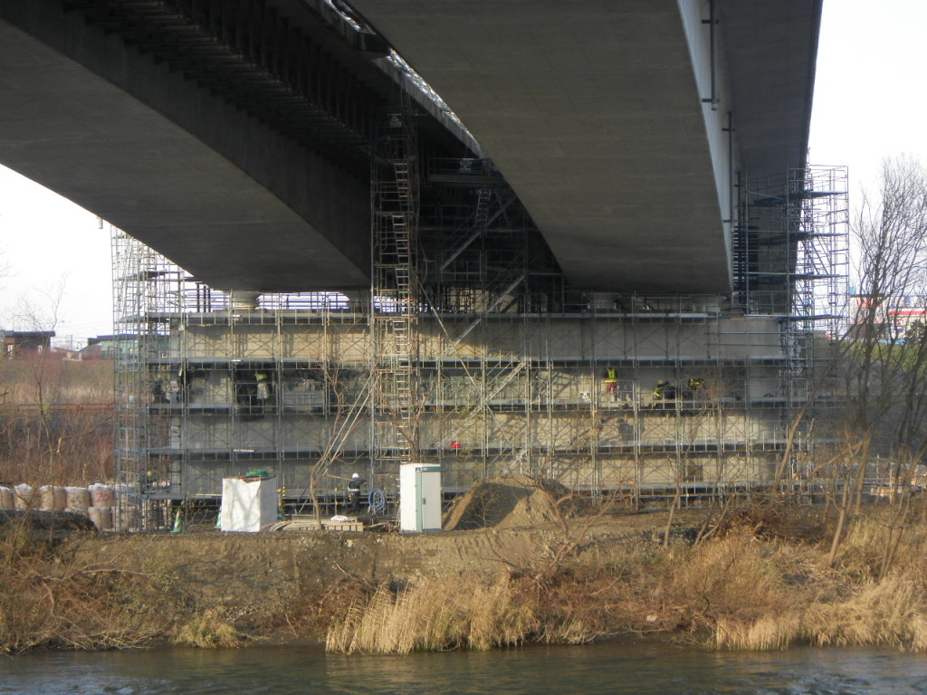 一般国道12号　砂川市　新空知大橋補修外一連工事
