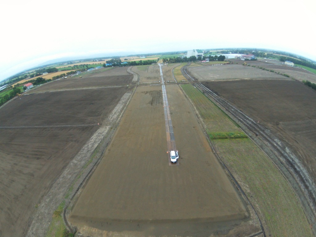 道央圏連絡道路　南幌町　晩翠南改良工事