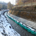 1級河川厚別川護岸補修工事