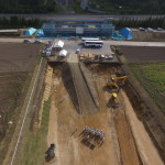 道央圏連絡道路　千歳市　中央改良工事