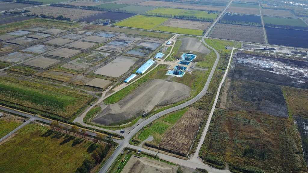 石狩川改修補償工事の内　江別太遊水地西13号橋下部工外工事