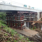一般国道275号　沼田町　五ヶ山橋撤去工事