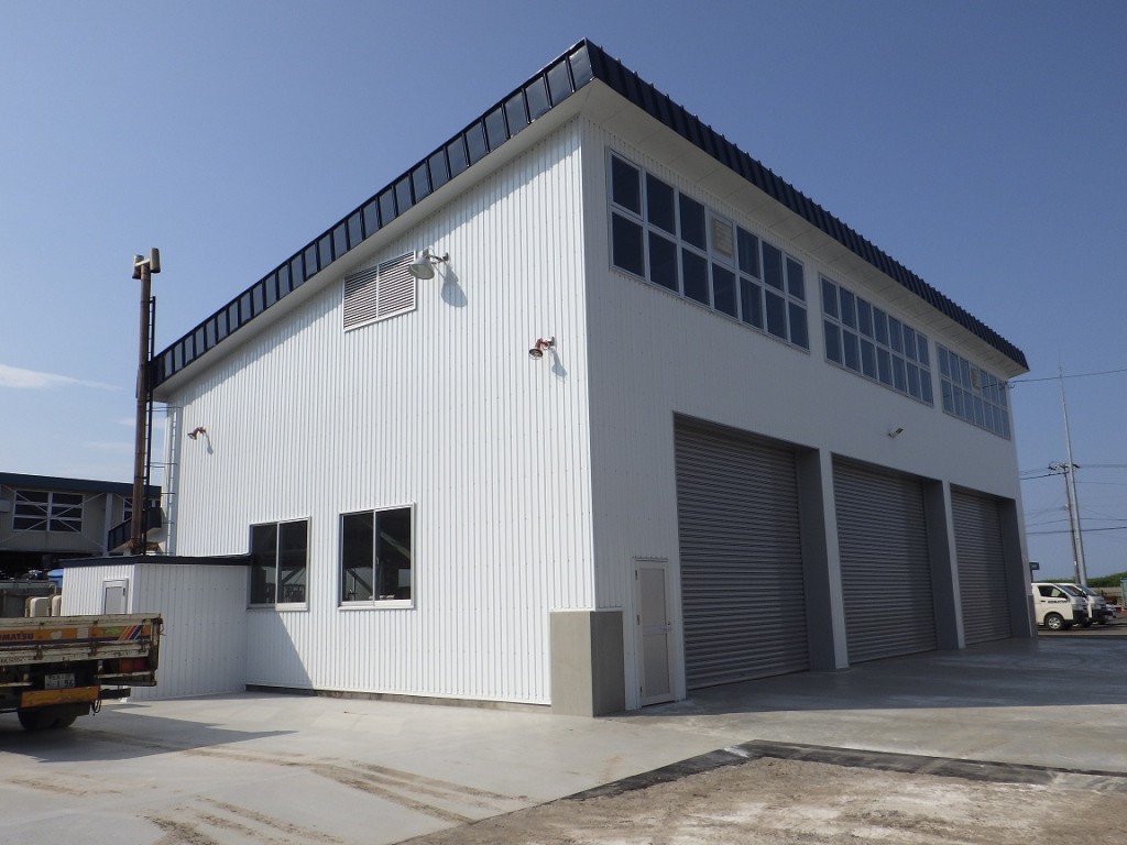 コマツ建機販売株式会社北見支店網走SS工場棟 耐震補強及び改修工事