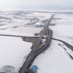 奈井江浦臼線　防B170地方道(取付道路工)工事