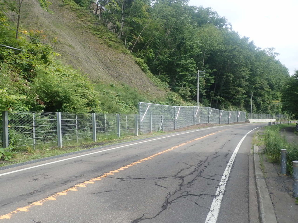 一般国道453号　千歳市　支笏湖畔法面補修外一連工事
