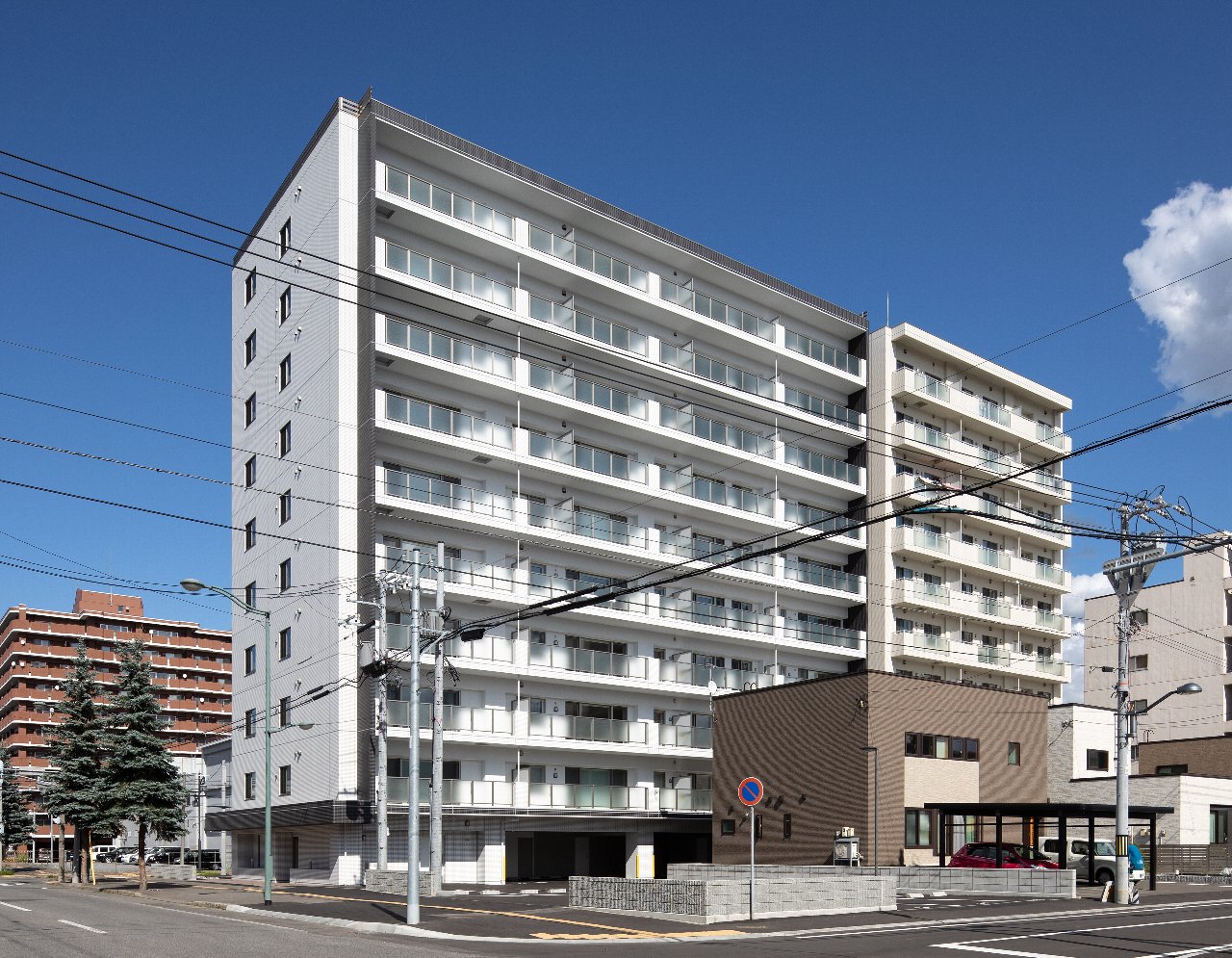アルビオ・ガーデン旭川5条通 新築工事