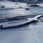 一般国道12号　美唄市　光珠内跨線橋仮橋設置工事