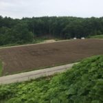 豊平川砂防事業の内　オカバルシ川透過型堰堤外工事