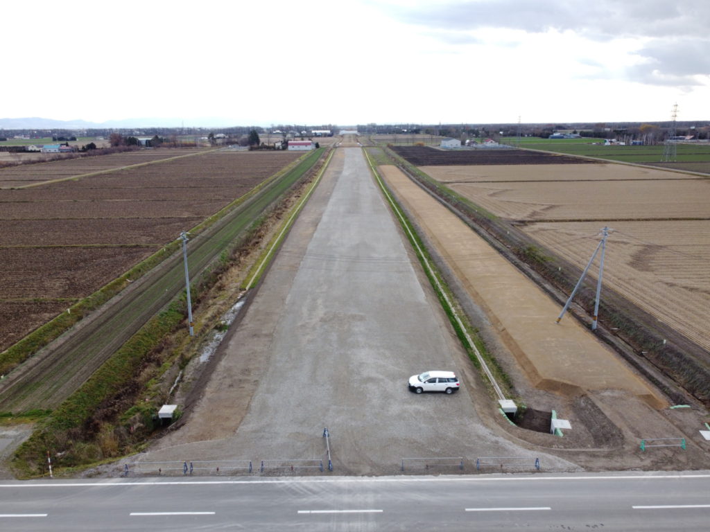 道央圏連絡道路　南幌町　南10線改良工事