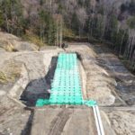 一般国道452号　芦別市　山部の沢改良工事