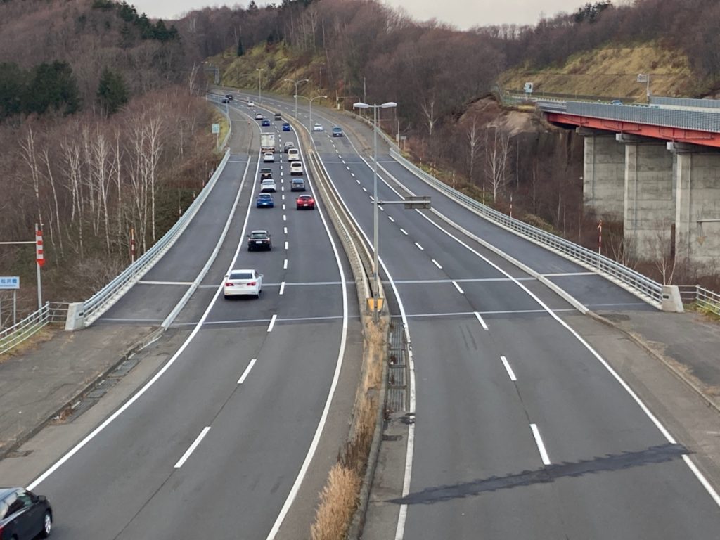 一般国道36号　北広島市　島松沢橋補修外一連工事