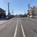 一般国道12号　岩見沢市　7条横断歩道橋撤去外一連工事