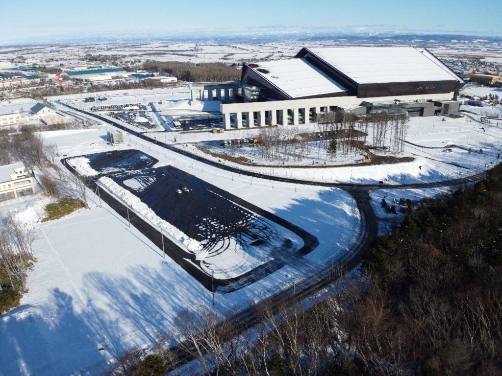 北海道ボールパーク西側土地駐車場整備工事