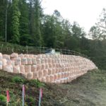 美唄富良野線特定交付金（地すべり対策工）工事（美唄工区）