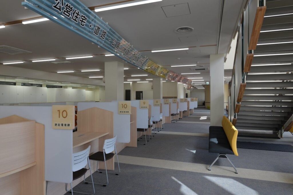 奈井江町新庁舎 建設建築主体工事