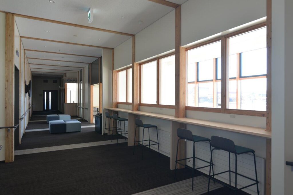 奈井江町新庁舎 建設建築主体工事