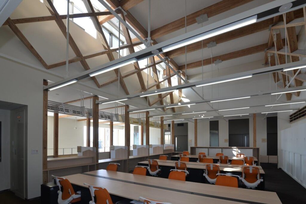 奈井江町新庁舎 建設建築主体工事