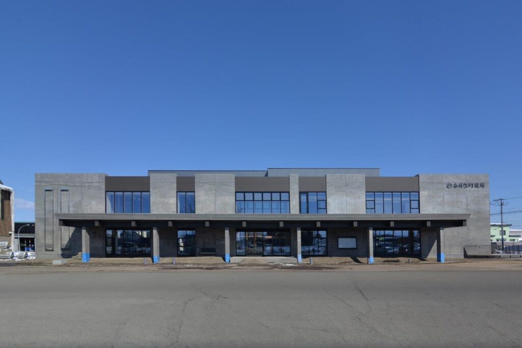 奈井江町新庁舎 建設建築主体工事