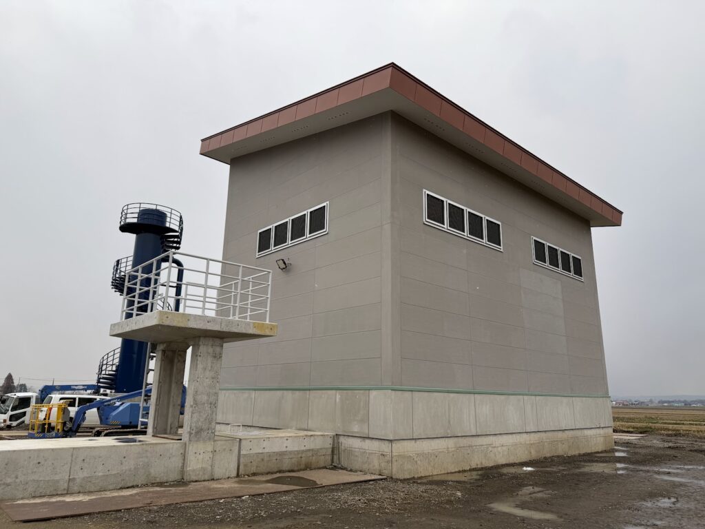 東滝川地区 63工区 揚水機場上屋新築