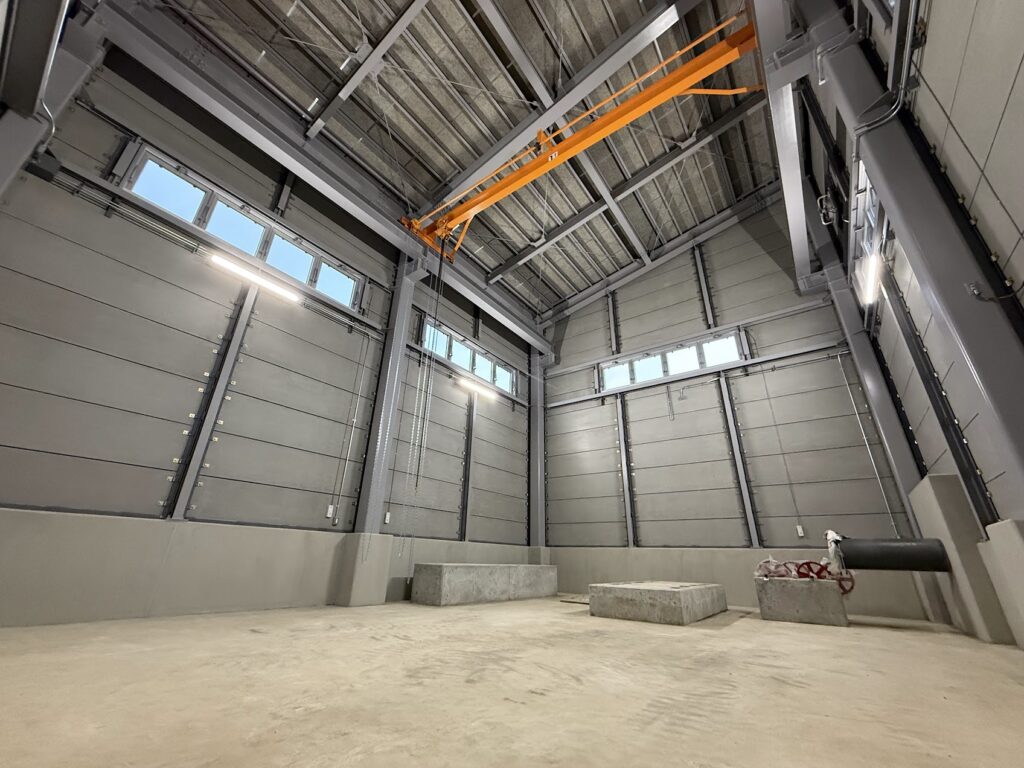 東滝川地区 63工区 揚水機場上屋新築