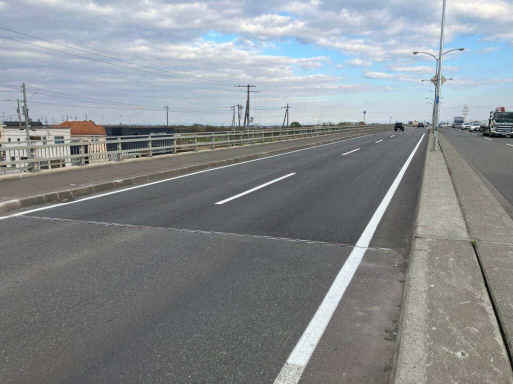 一般国道275号　札幌市　雁来大橋補修外一連工事